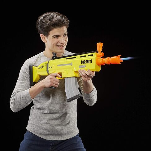 Nerf Fortnite AR-L Elite Dart Blaster - Motorized Toy Blaster, 20 Official Fortnite Elite Darts, Flip Up Sights - for Youth, Teens, Adults in Kuwait