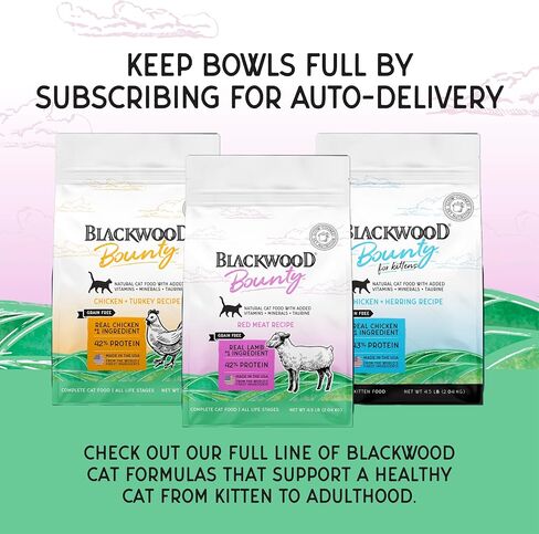 Blackwood Bounty Grain Free Cat Food, Red Meat Recipe, 2 lb. Bag in Saudi Arabia