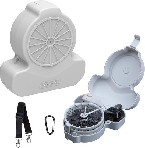 علبة السفر لـ DJI Flip Drone ، حالة حمل محمولة لإكسسوارات DJI Flip ، شكل القرع ، مع حزام شبل الكتف (رمادي) in Kuwait