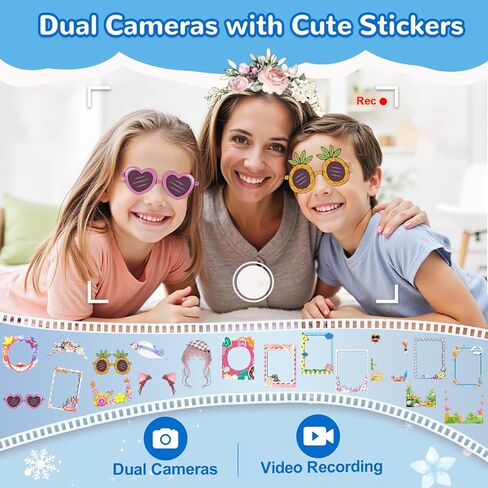 Lapare Kids Phone for Boys, Touchscreen Toy Phone with Dual Camera, Music & Games, Pretend Learning Toy Phone for Toddler with 32GB SD Card in Kuwait