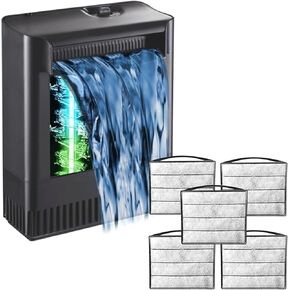 TARARIUM Turtle Tank Filter with 5-Piece Foam