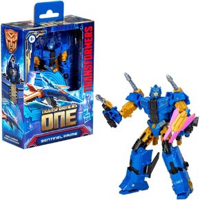 Transformers One Prime Changer Sentinal Prime 5-Inch Robot Action Figure, Interactive Toys for Boys and Girls Ages 6 and Up