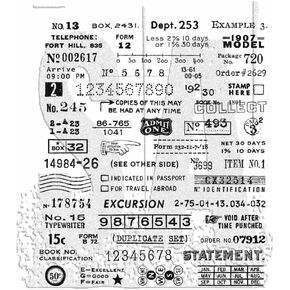 Tim Holtz Cling Stamps - الحكايات - CMS488