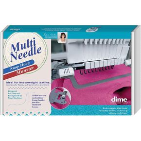 Multi Needle Snap Hoop Monster لـ Baby Lock/Brother (5 "× 7") طوق للتطريز المغناطيسي للتطريز الآلي