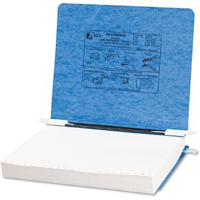 Acco 54122 PressTex Hanging Data Binder ، 11 × 8.5 ، غطاء 6 بوصات ، أزرق فاتح ، 1/EA