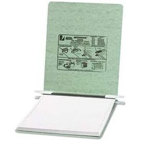 يغطي Acco PressTex W/خطافات التخزين ، 6 بوصات ، 9 1/2 × 11 ، أخضر فاتح