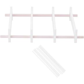 WEBEEDY 1 Set Reusable Kiln Tools Ceramic Hanging Firing Holder Hanging Burning Bracket High Temperature Reusable Resistant Pottery Tools