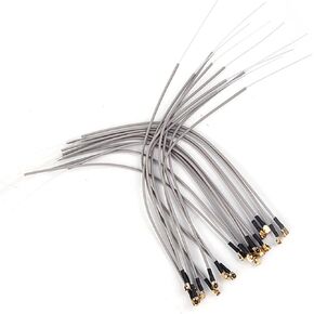 20Pcs 2.4G ABS Aircraft Receiver Antenna Compatible IPEX Port for Futaba FrSky Replacement 15cm