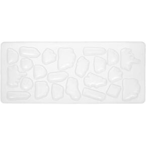 HARFINGTON Earrings Silicone Molding Resin Jewelry Casting Molding Fridge Magnet Mould for DIY Gem Pendant Earring Necklace Jewelry Making Keychain, Reef