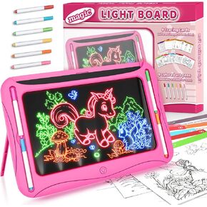 Toddler Toys 2-3,Magnetic Drawing Board Baby Toys for 18 Months,Toddler Girl Boy Toys Writing Doodle Board,Learning Educational Kids Unicorn Toys for 1 2 3 Year Old Girls Boys Christmas Birthday Gifts