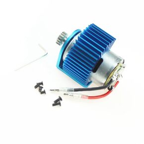 استبدال Kingval 540 محرك مع حامل محرك الترس 17T و Combo Combo RC متوافق مع Wltoys 12428 12427 12423 RC CAR