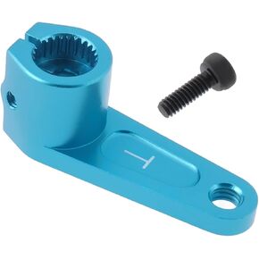 The Lord of the Tools 1pc Aluminium Aluminium RC Arm Servo Arm Horn 25T متوافق مع T-amiya 42248 Trf متوافق مع TT01 Hole Take