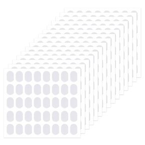 requarywindix 600 PCS قابلة للإزالة مزدوجة الجوانب الغراء غراء لاصق نقاط لاصقة صافحة لزجة طي
