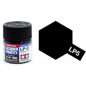 Tamiya Lacquer Paint LP-5 Semi Gloss Black 10 ML ML