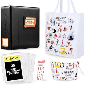 حزمة مروحة Ultimate Broadway Ultimate - مجموعة من الأكياس والمستحضرات التجميلية.