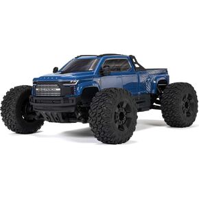 Arrma 1/10 Big Rock 4x4 223S BLX Brushless Street Truck RTR مع DSC ، (Blue) ، ARA4312V4T3