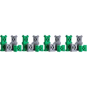STOBAZA 24 Pcs Train Track Toys Bridge Support Train Track Bridge Supports Train Bridge Riser Train Track Support Risers Train Accessories Track Accessories for Wooden Train Plastic