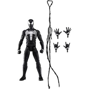 Marvel Legends Series Gamerverse Peter Parker Black Suit, Spider-Man 2 Video Game-Inspired Collectible 6 Inch Action Figure
