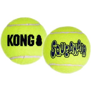 Kong Squeakair Dog Toy Tennis Ball - X -Small ، حزمة من 3