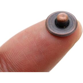 Craftmemore Solid Brass Jean Rivets ، 3/8 Inch ، 50 مجموعة ، مسار ثيميات قابلة للغسل الحلمة (ANQTIQUE COPPER)
