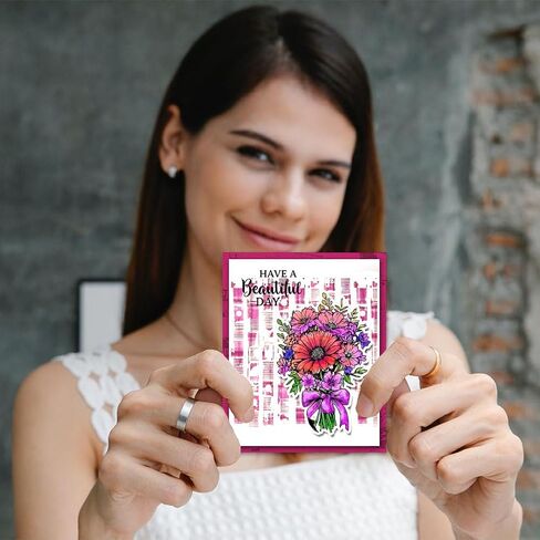 GLOBLELAND Ink Dot Background Clear Stamps for DIY Scrapbooking Broken Glass Background Silicone Stamp Seals Cracks Background Stamp for Cards Making Photo Album Journal Decoration 8.27×5.83inch in Saudi Arabia