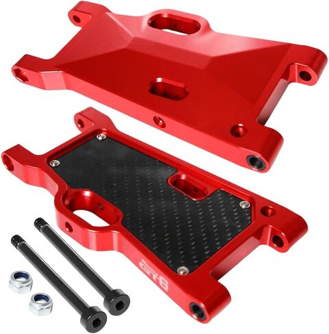 CNC Aluminum Alloy Front & Rear Universal Suspension Arm for RC 1/5 LOSI DBXL 2pcs/Set (Silver) in Saudi Arabia