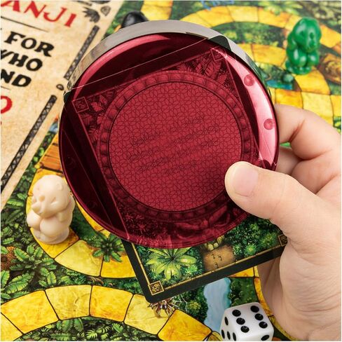 سبين ماستر لعبة جومانجي الفاخرة، نسخة الكترونية غامرة من لعبة لوحية فيلم المغامرات الكلاسيكية، مع اضواء واصوات للاطفال والكبار من سن 8 سنوات فما فوق، 6061778، العاب سبين ماستر in Kuwait