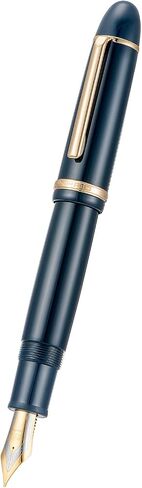 Jinhao X159 Dark Blue Fountain Pen # 8 Fine Point Gold Trim Smooth Writing Instrument with Converter in Saudi Arabia