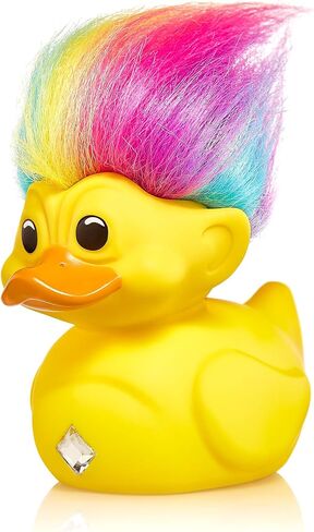 TUBBZ Boxed Edition Rainbow Troll Collectible Vinyl Rubber Duck Figure - Official Trolls Merchandise - Fantasy Nostalgia Movies, TV & Games in Kuwait