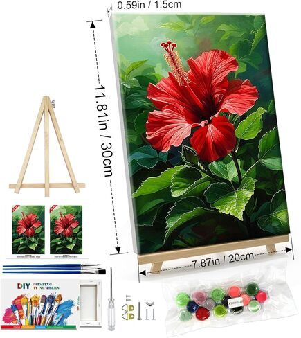 طلاء ATDMS بواسطة أرقام أرقام للبالغين مع طلاء زهور الإطار بواسطة أرقام أرقام مع طلاء easel diy الكبار من أدوات الأرقام على مجموعات طلاء زيت الأزهار مؤطرة in Kuwait