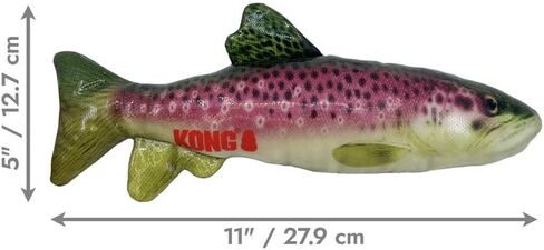 لعبة الكلب الكلب على شكل أسماك Kong Wild Shield للسلالات المتوسطة (التونة) in Kuwait