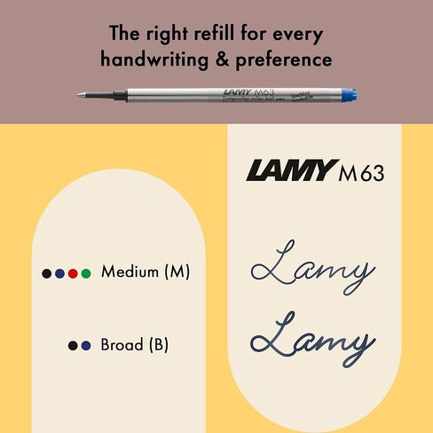Lamy safari aquasky - Rollerball Pen with ergonomic grip & line width M - for pleasant long writing - made of robust ASA plastic - including rollerball refill M 63 in black in Saudi Arabia