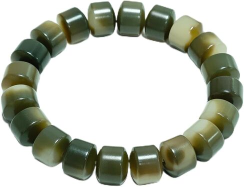 Natural Bodhi Seeds Beaded Bracelets, Fidget Toy for Effectively Alleviate Anxiety Stress, Protection Healing Bodhi Bracelet, Addictive Fidget Toy Bracelet for Women Men with Gift Box in Saudi Arabia