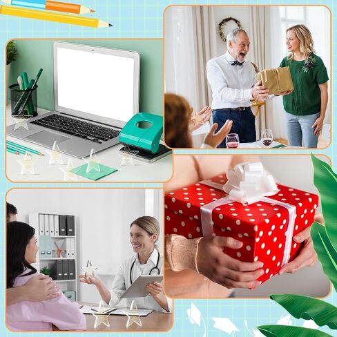 24 Pcs Employee Appreciation Awards for Coworker Acrylic Thank You Gifts Trophy Be Proud of The Work You Do Prizes for Colleague Retirement Farewell Motivational Gift (Pentagram) in Saudi Arabia