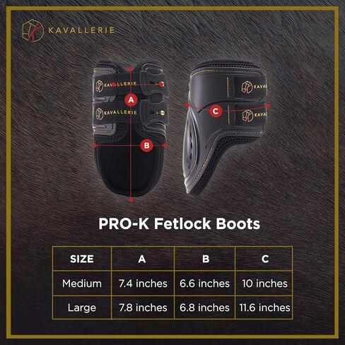 حذاء Kavallerie PRO-K ناعم بدون جرس حماية قصوى للحافر، مع نظام تثبيت مضاد للدوران، متين ويمنع الإفراط في الوصول in Kuwait
