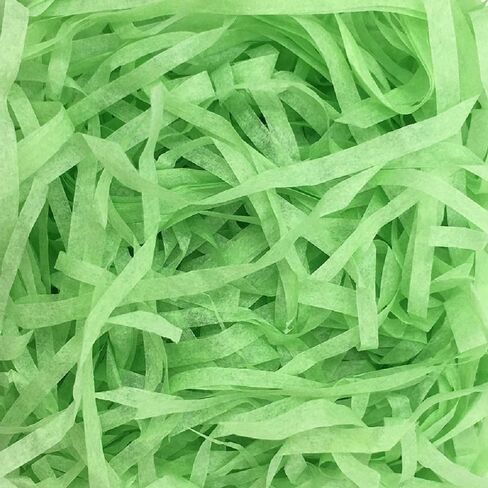 Zhzrche Raffia Paper Paper Paper Filler Easter Easter for Gift Box Basking ملء اللوازم هدايا عيد الفصح ، متعدد الألوان (أخضر) in Kuwait