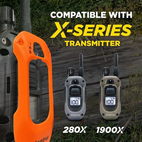 Dogtra X-Shield for X-Series (Compatible with 280X & 1900X) - Durable Double Remote Casing - Orange in Saudi Arabia