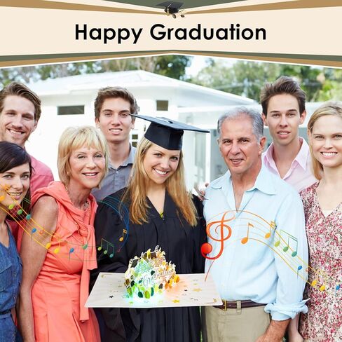 بطاقة عيد الميلاد الموسيقية، بطاقات تهنئة هدية عيد الميلاد ثلاثية الأبعاد مع الضوء والموسيقى، مدفأة الإضاءة LED بطاقة شجرة عيد الميلاد للنساء والرجال والأطفال والزوج والزوجة وعطلة عيد الميلاد in Kuwait