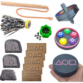 لعبة Gonggi الكورية ، الكورية الشعبية التقليدية Gong Gi Stones التي تصطاد لعبة Gonggi Dice Family Travel Play Set (L-1set)