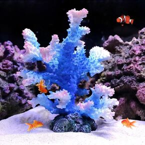 Tirifer Artificial Aquarium Coral Ornament Fish Tank Coral Decor for Aquarium Landscape Fish Tank Decoration