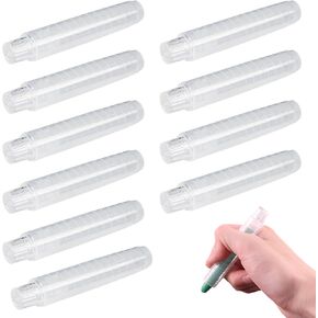 8 PCS Premium Premium Strapprent Chalk Hold ، طباشير قابل للتعديل مع حامل Clear Chalkboard Chalk Clips لمكتب الفصول الدراسية المدرسية ، والكتابة وتصحيح منتجات المكاتب ، والاستخدام الفني
