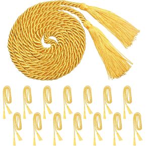 14 Pieces Graduation Honor Cord Braided Honor Cords with Tassels NECKLACE
