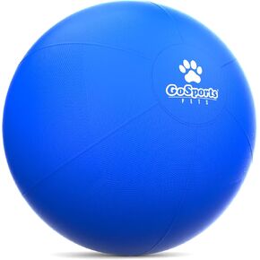 Gosports Pets Hering Ball للكلاب - كرة لعبة 25 بوصة مع غطاء مقاوم لدغة للكلاب المتوسطة إلى الكبيرة