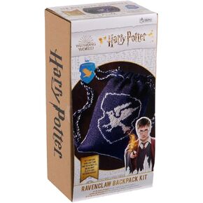 جامع البطل EAGLEMOSS HOGWARTS RAVENCLAW عكس حقيبة الظهر العكسية مجموعة | Harry Potter Wizarding World Knitting Kits | نموذج النسخ المتماثل