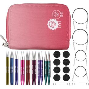 Knitpro zing regal regal neadles المحددة 4 "(10 سم)