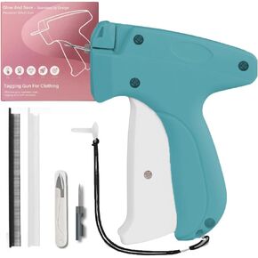 GUND TAG GUN - مسدس ملخص لعلامة متينة مع إبر من الفولاذ المقاوم للصدأ ، مقص و 4000 مثبتات - مثالية لمشاريع العلامات على الملابس ، استخدام التجزئة وعلامات النسيج مشاريع