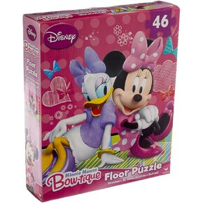Minnie Mouse 46 Piece Floor Puzzle (ستختلف الأنماط)