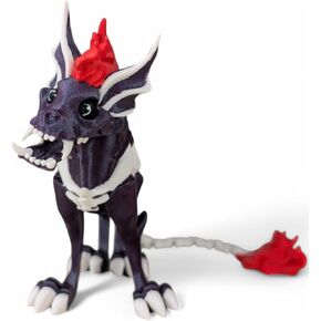 3DCENTRAL.CA Articulated Hellhound Figurine – Movable Desk Toy for Stress Relief, Focus, Anxiety, ADHD – Collectible Mythical Sensory Tool for Teens and Adults – 3D Printed in Canada