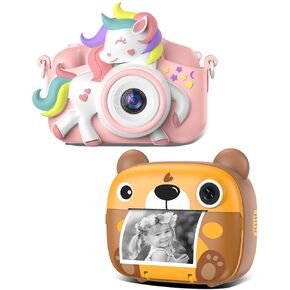 Kids Camera Kids Instant Camera for 3-8 Years Old Toddlers Childrens Boys Girls
