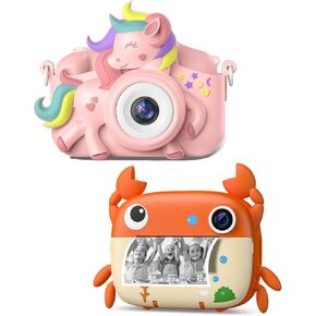 Kids Camera Kids Instant Camera for 3-8 Years Old Toddlers Childrens Boys Girls